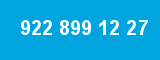 922 899 12 27 922 899 12 27